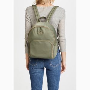 Kate Spade Watson Lane Hartley backpack in Olive